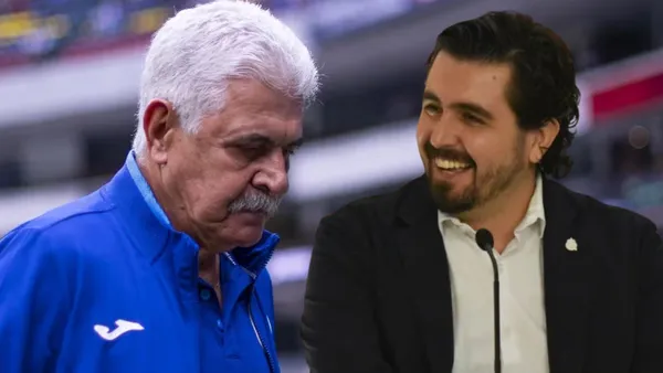 Ricardo Ferreti y Amaury Vergara (Foto tomada de: MexSport)