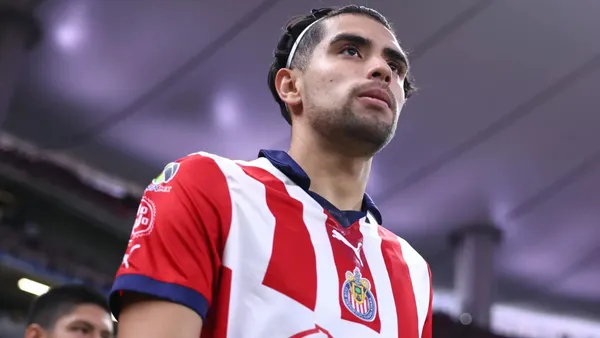 Ricardo Marín anotó el gol de las Chivas ante Leones Negros | Foto: Chivas