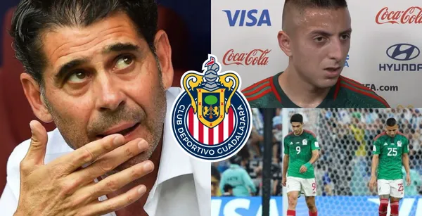 Roberto Alvarado podría salir de Chivas después de la copa del mundo tras su actuación frente a Argentina.