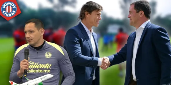 Rodolfo Cota, Matías Almeyda y Jardine (Fuente: MEXSPORT)