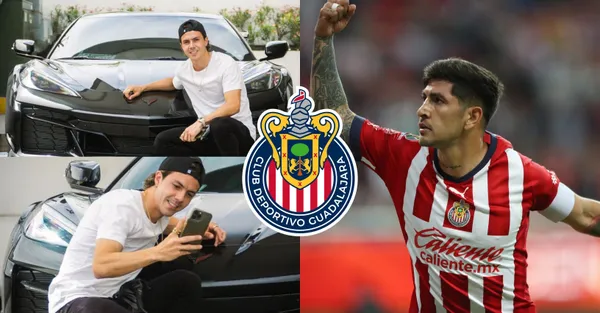 Sebastián Córdova presume su nuevo auto, mientras Víctor Guzmán así llega a Chivas.