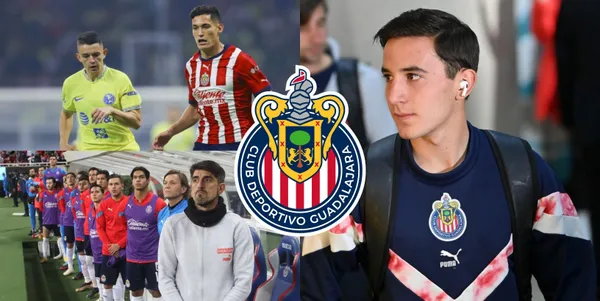 Sebastián Pérez Bouquet no fue considerado ni siquiera para salir a la banca contra el América.