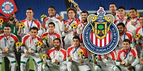 Selección de México con la medalla de bronce (Fuente: MEXSPORT)
