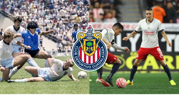 Sergio Flores sorprendió a todos con su gol al estilo Diego Armando Maradona.