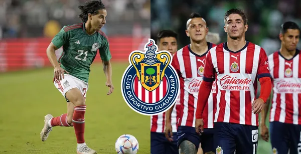 Sería el primero en marcharse de Chivas si Fernando Hierro trae a Diego Lainez.
