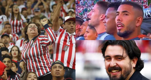 Sin haber jugado un solo minuto Santiago Ormeño, se burló de la historia de Chivas en el México vs Perú.