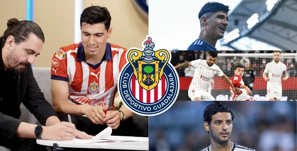 Tras ver que Erick Gutiérrez firmó con Chivas, el primer jugador que llegaría al equipo.