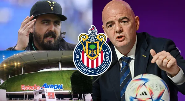 Un duro golpe de FIFA, la razón por la que Chivas podría perder la sede del Mundial.