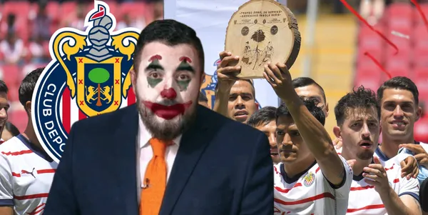 Un lloro más de Álvaro Morales tras el triunfo de Chivas frente al Athletic de Bilbao.