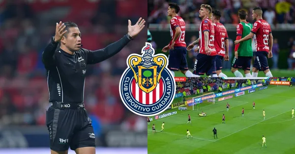 Una vez más el arbitraje terminó perjudicando a Chivas en un clásico contra América.