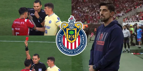 Veljko Paunović también podría ser castigado por la forma en la que reaccionó por la expulsión de Víctor Guzmán.