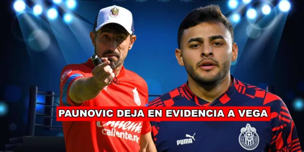 Veljko Paunovic terminó por dejar expuesto a Alexis Vega en pleno entrenamiento de Chivas.