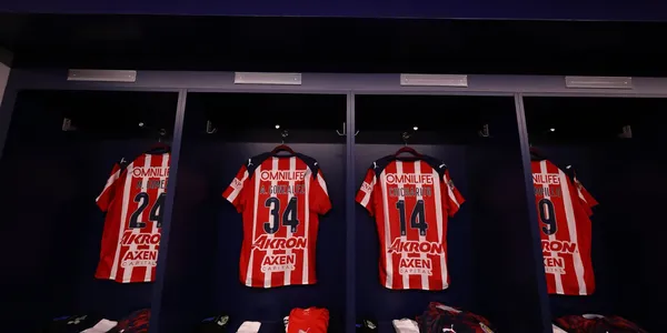 Vestidor listo. Foto: Chivas