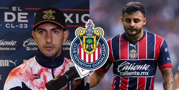 Víctor Guzmán le pone la muestra a Alexis Vega, deja en claro su amor por Chivas.