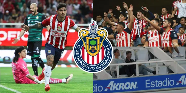 Víctor Guzmán puso de pie a todo el estadio Akron y aprovechó para dejar un mensaje a Diego Cocca.