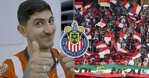 Víctor Guzmán sigue demostrando su amor por Chivas y sigue ilusionando a la afición con su deseo de año nuevo.
