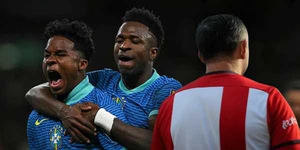 Vinícius Júnior y Endrick (Fuente: MEXSPORT)