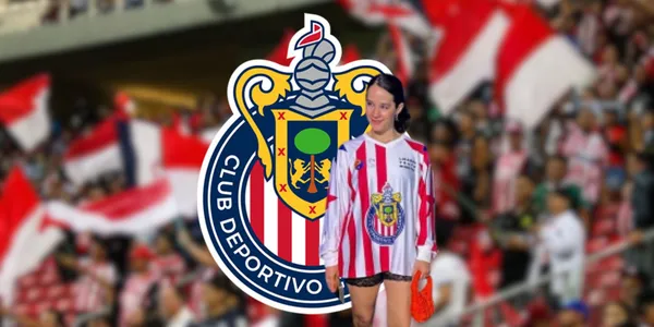 Ximena Sariñana con la playera de Chivas diseñada por la marca Liberal Youth Ministry