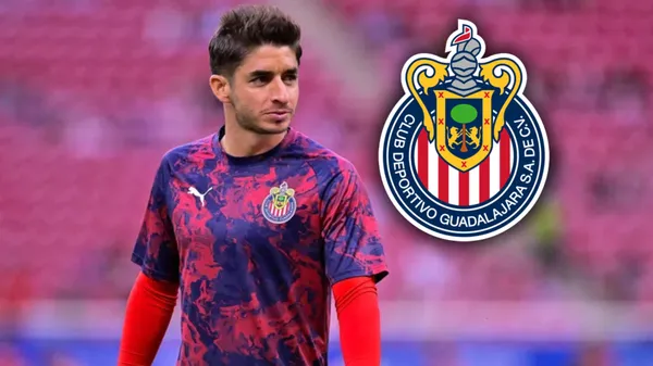 Isaac Brizuela durante su etapa como jugador de Chivas