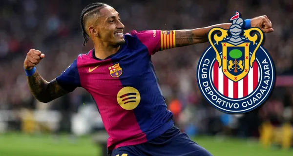 ¿Raphinha le va a las Chivas? Esto fue lo que dijo el jugador del Barcelona sobre un ex crack de Chivas