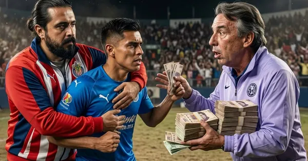 Ilustración digital de la oferta del Club América por Raúl Rangel