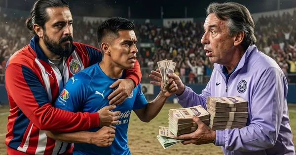 Ilustración digital de la oferta del Club América por Raúl Rangel