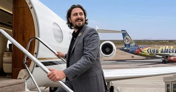 Comparación del avión del América con el jet de Amaury Vergara