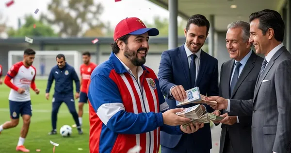 Amaury Vergara ganando millones de dinero gracias a Chivas