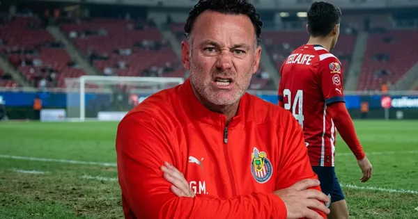 Ilustración de Gabriel Milito enojado con un jugador