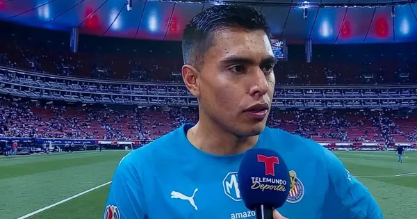 Raúl Rangel luego del partido entre Chivas y Pumas