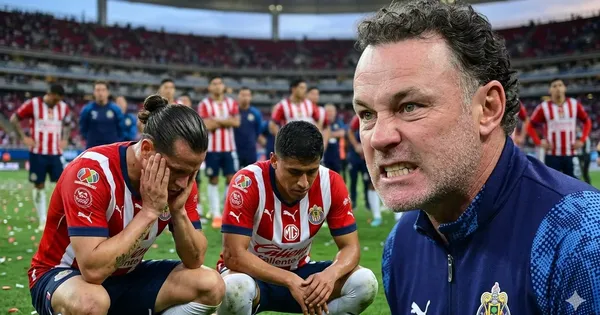 Ilustración digital de Oso González y Luis Romo recibiendo regaños de Gabriel Milito