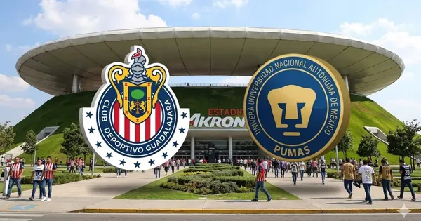 Chivas recibe a Pumas.