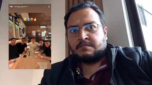 Hormiga González tiene un gesto con sus compañeros del Tapatío FC