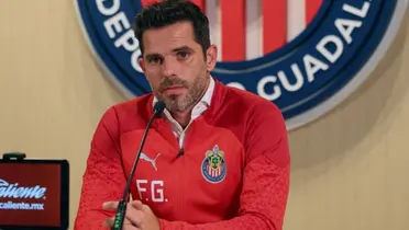 Fernando Gago en conferencia de prensa con Chivas / Chivas 