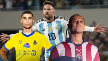 Chicharito como Messi y cr7
