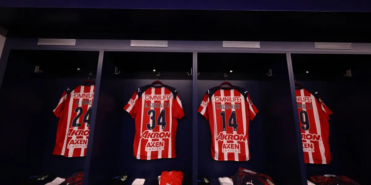 Vestidor listo. Foto: Chivas