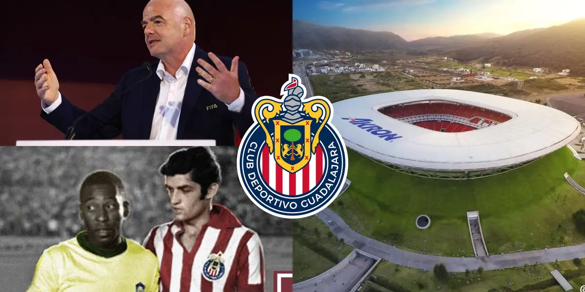 Adiós Akron, el nuevo nombre del estadio de Chivas gracias a la FIFA, no sería el Estadio Pelé.