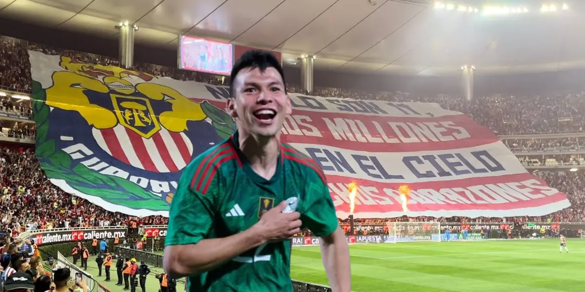Afición de Chivas y el Chucky con la playera de la Selección