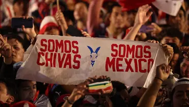 Afición en partido. Foto: Chivas