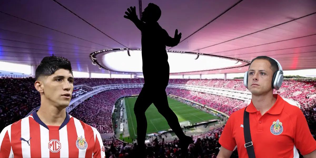 Akron de fondo, tomado de Chivas, con Pulido y Hernández