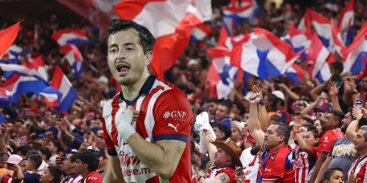 Alan Mozo con la afición rojiblanca