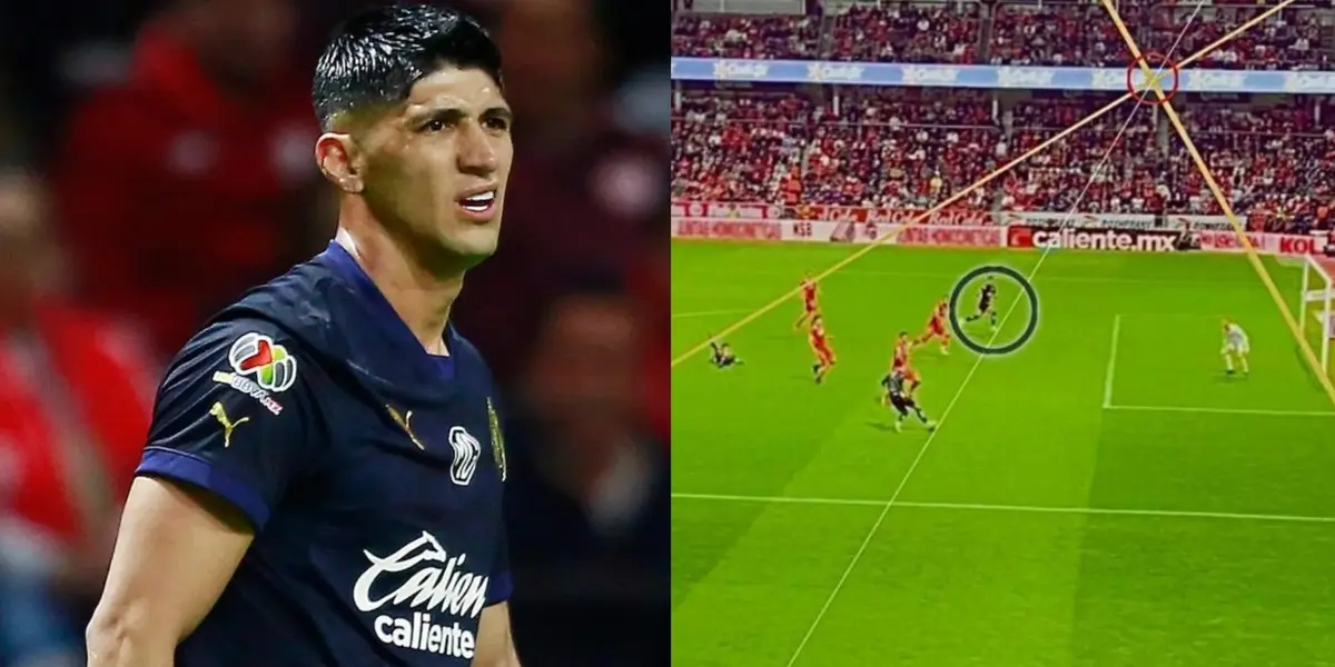 Alan Pulido anotó gol, el VAR lo anuló, Chivas se quejó y ahora los multan | Foto: Especial