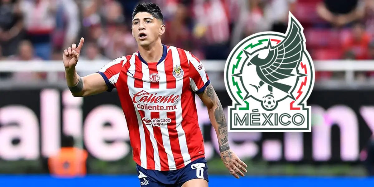 Alan Pulido en Chivas / Foto: MEXSPORT
