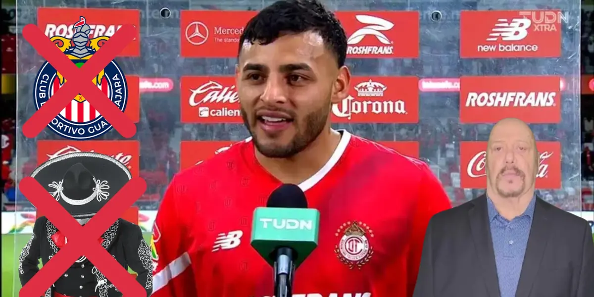 Alexis Vega de mostró participativo en su regreso a Toluca, marcando el 4-1 del encuentro.