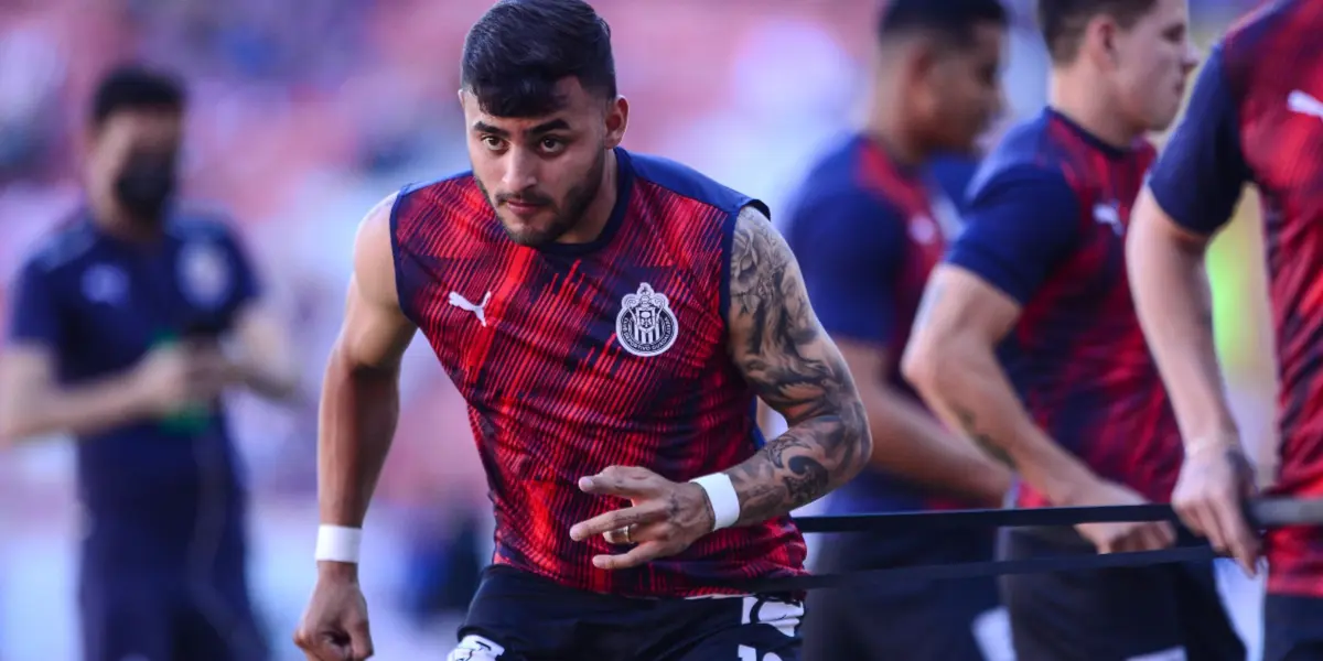 Alexis Vega en Chivas (Foto: MEXSPORT)