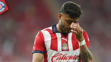 Alexis Vega en Chivas (Fuente: MEXSPORT)