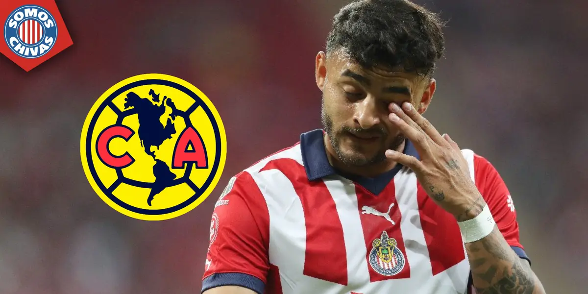 Alexis Vega en Chivas (Fuente: MEXSPORT)