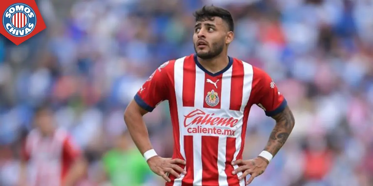 Alexis Vega en Chivas (Fuente: MEXSPORT)