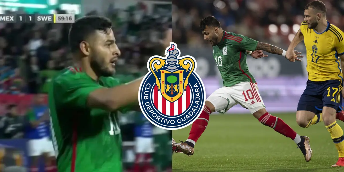 Alexis Vega la rompió con su golazo frente a Suecia y el equipo que pondría una millonada para sacarlo de Chivas.