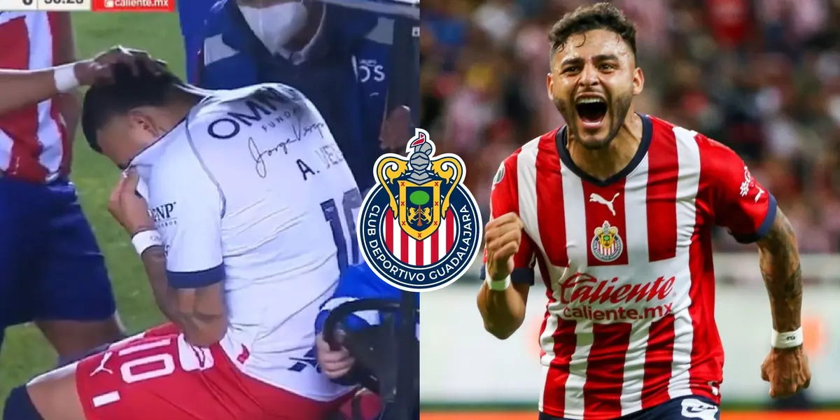 Alexis Vega se lesionó durante el último partido de visita contra San Luis.